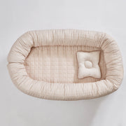 Checked Newborn Baby Nest
