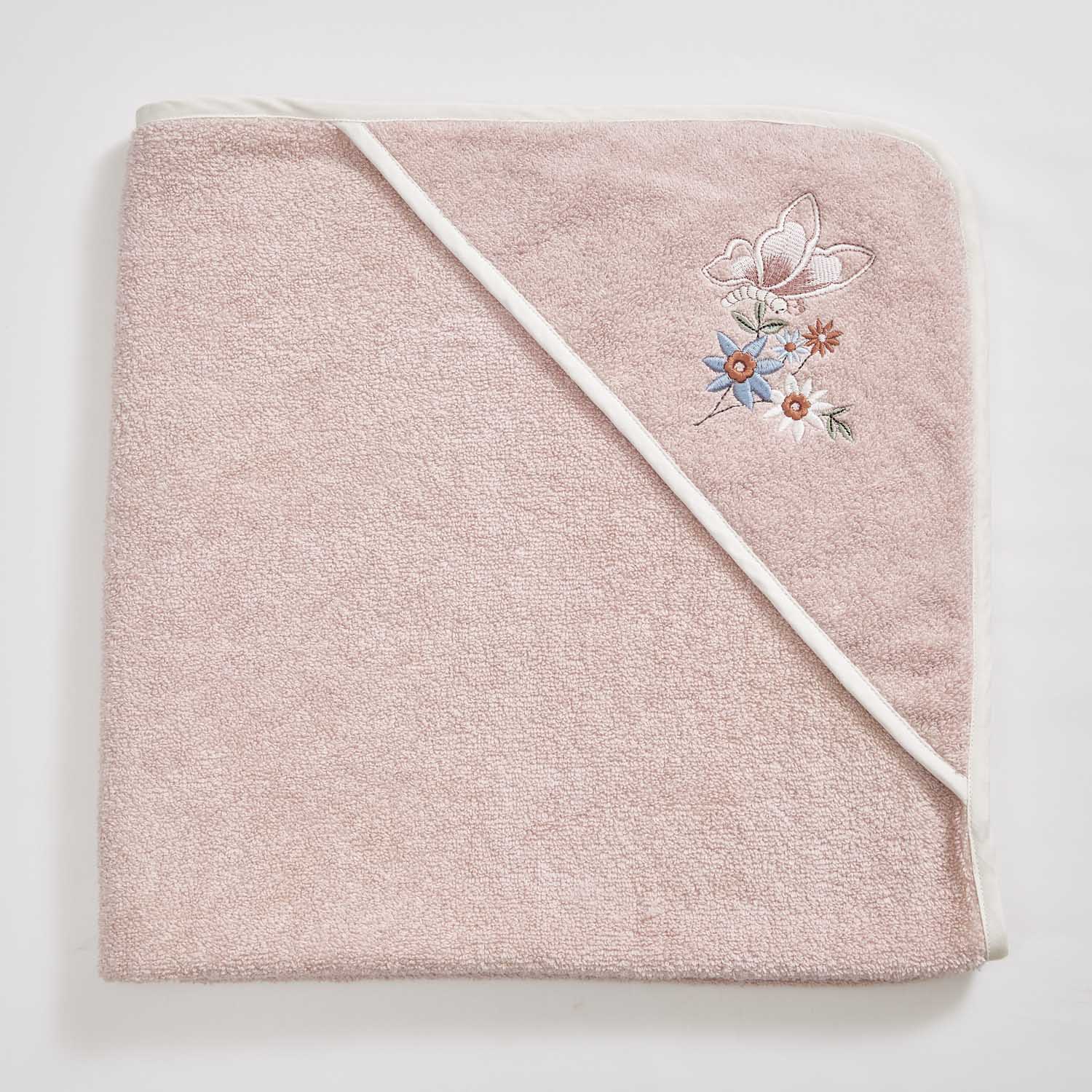 Butterfly Premium Cotton Hooded Towel