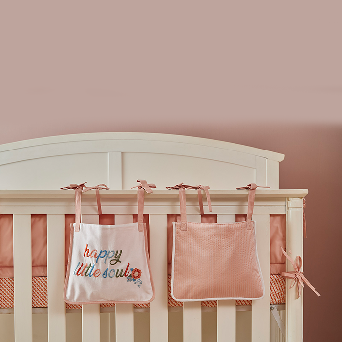 Blossom Crib Bedding - Set of Seven