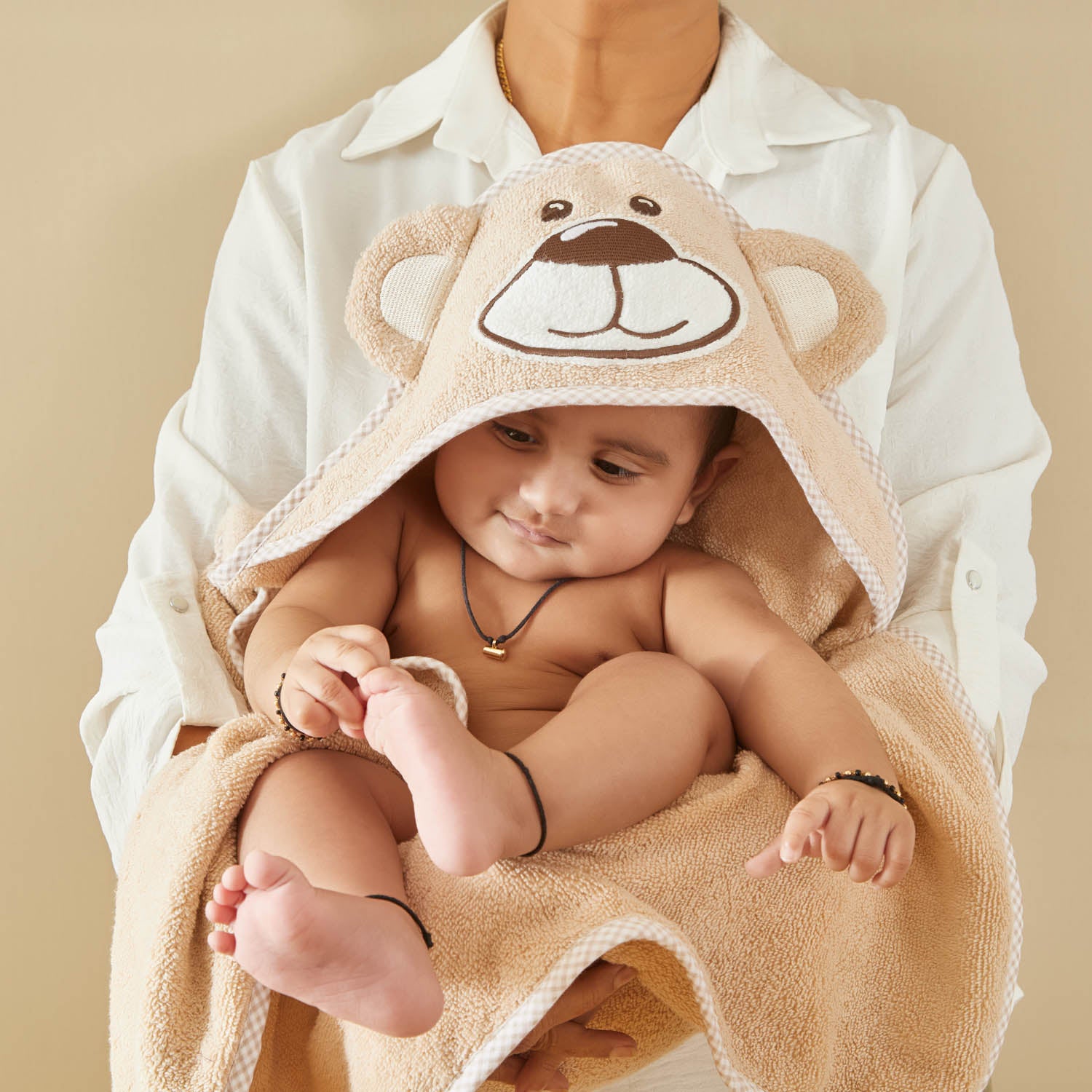 Teddy Premium Cotton Hooded Towel