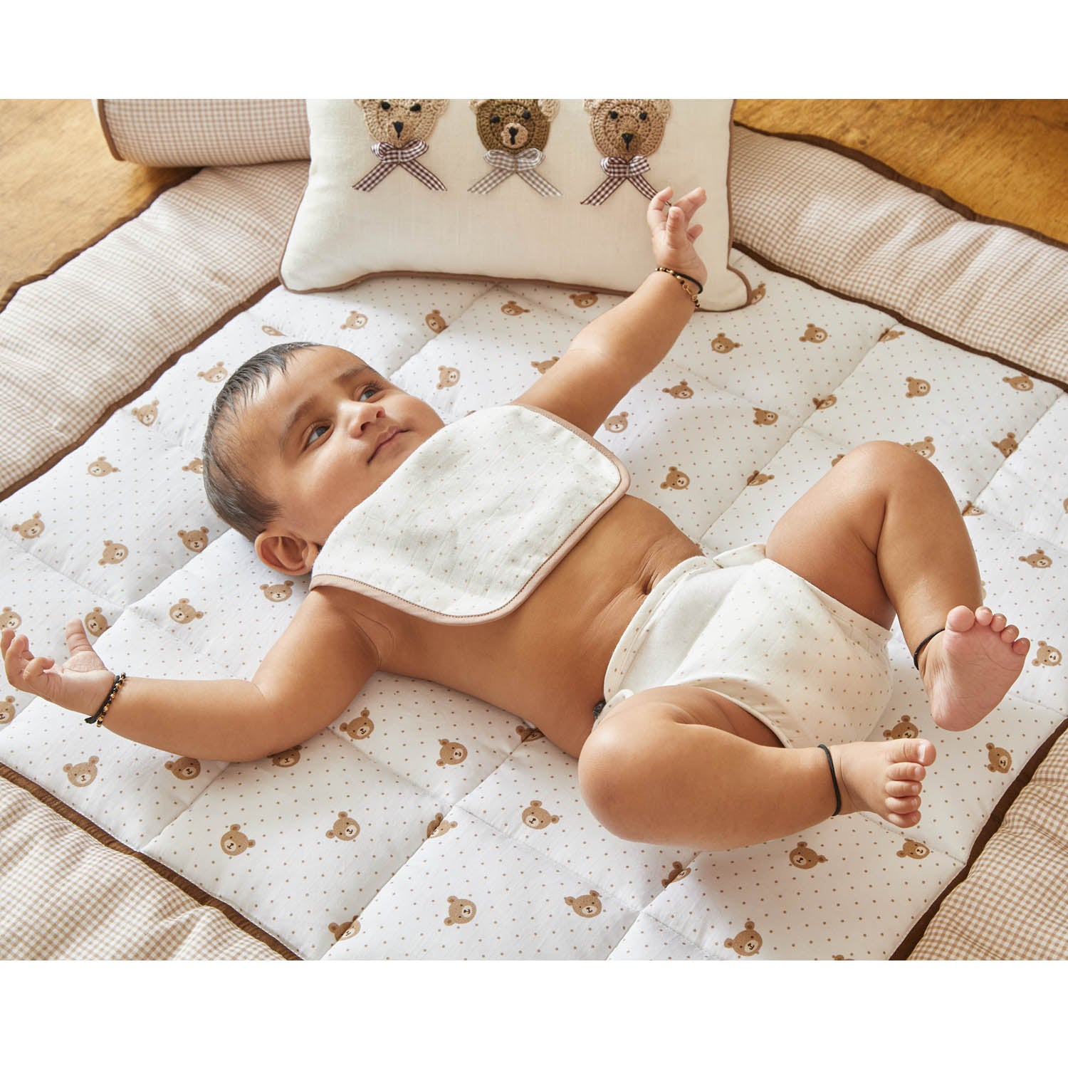 Teddy Premium Cotton Play Mat