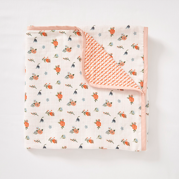 Blossom Premium Cotton Muslin Blanket