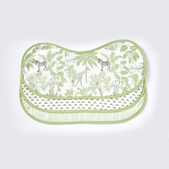 Masai Burp Cloths - Set of Three