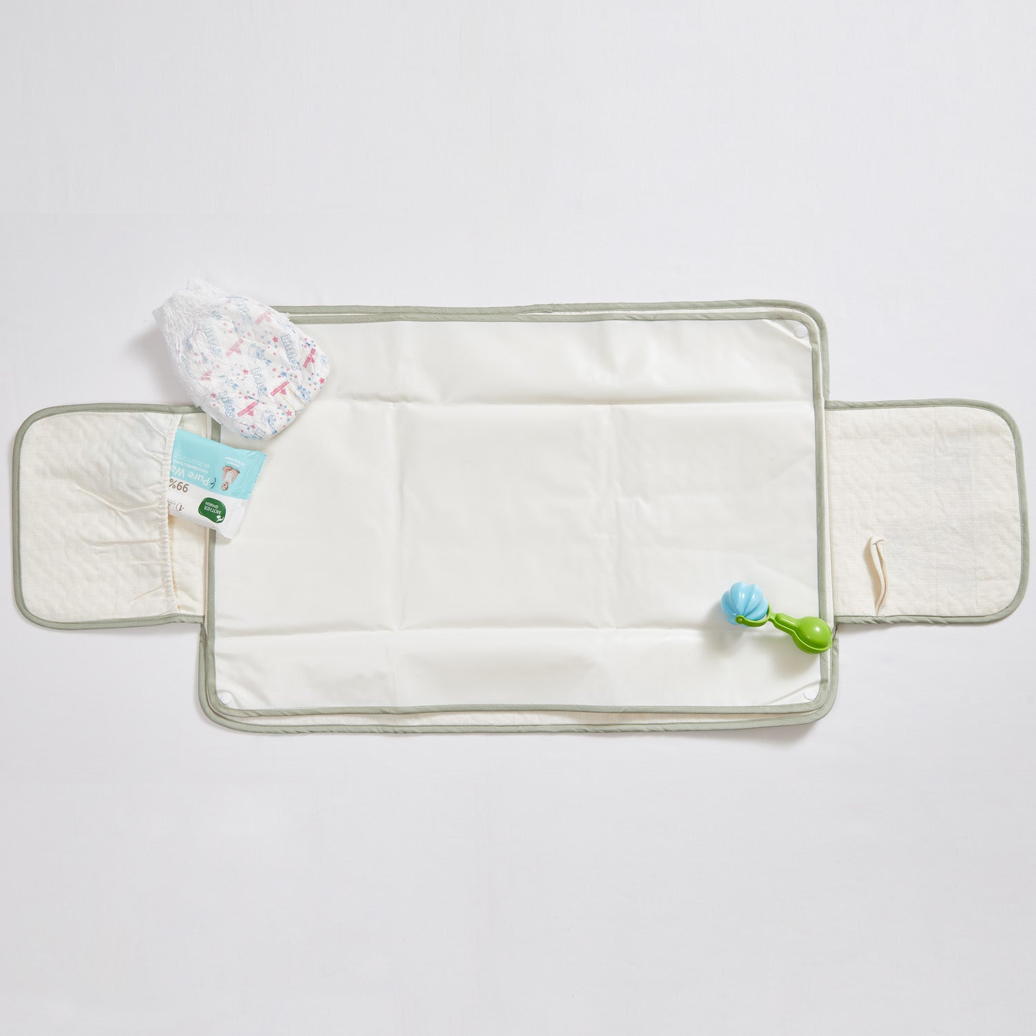 Portable Diaper Changing Mat - White