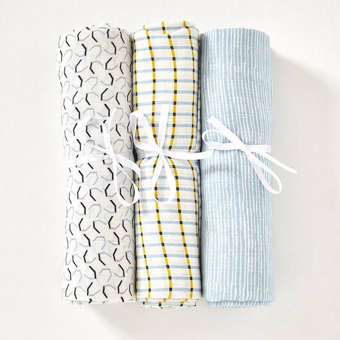 Odyssey Fitted Cot Sheets - Set of Three
