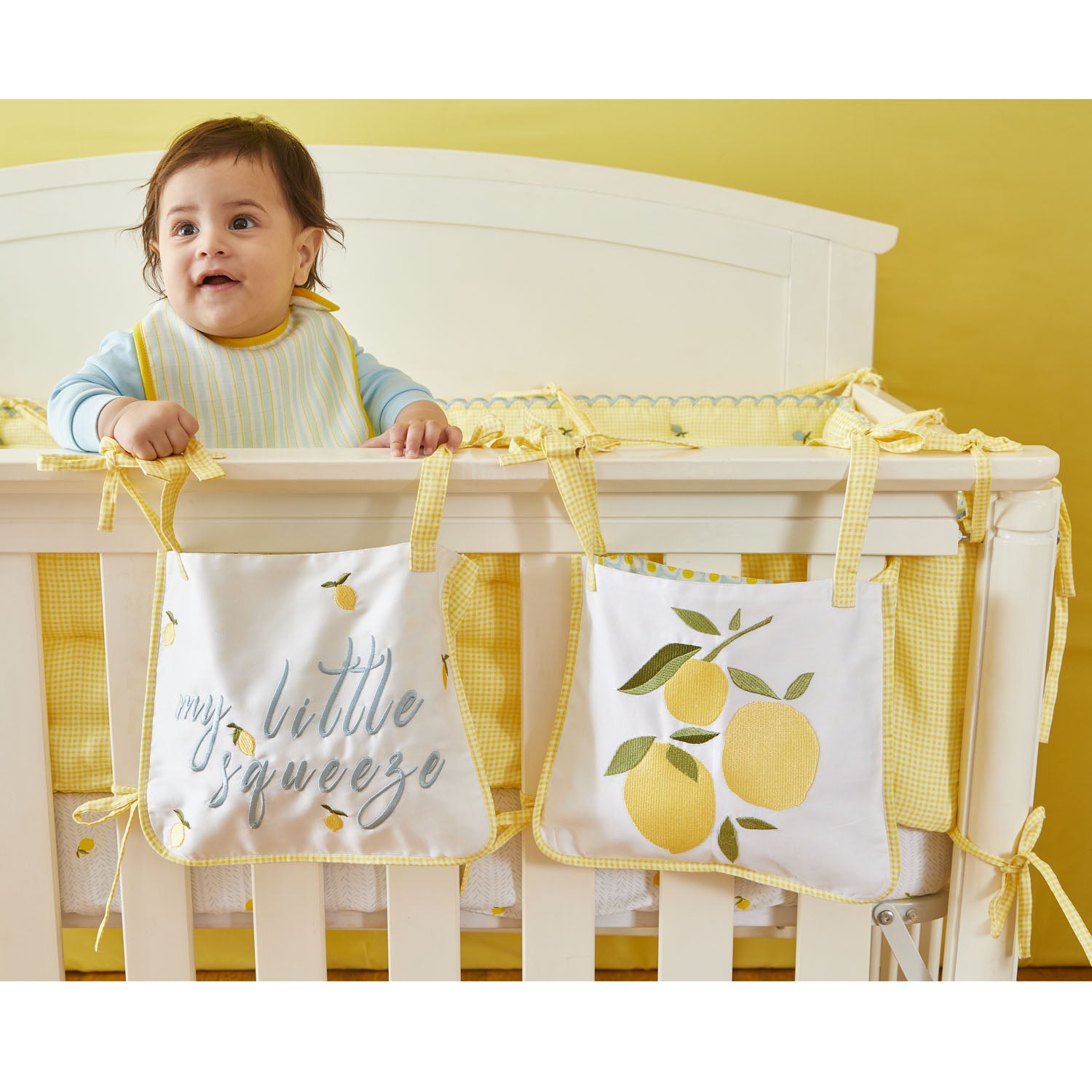 Sicily Cot Pockets - Set of Two