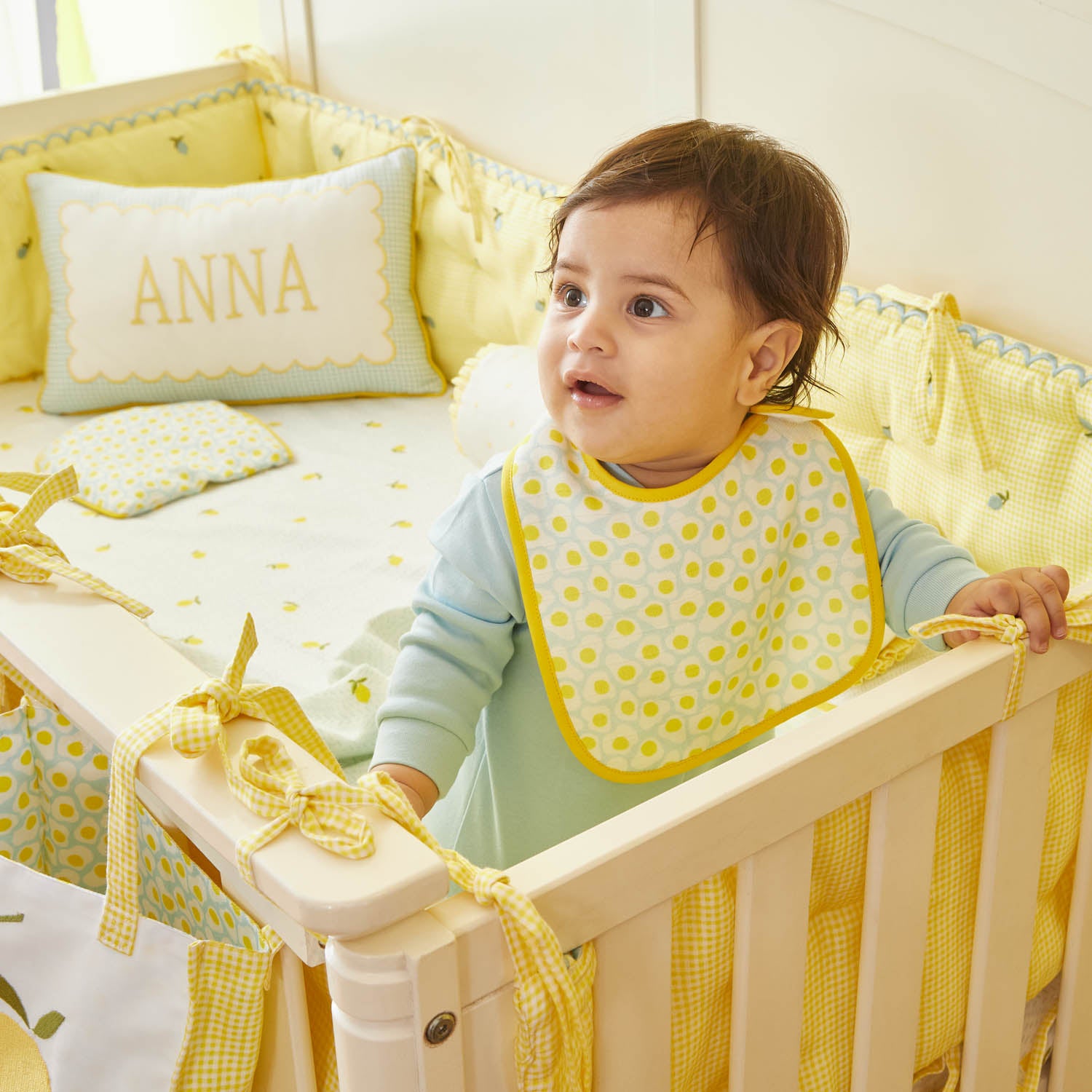 Sicily Crib Bedding Set - Set of Eight