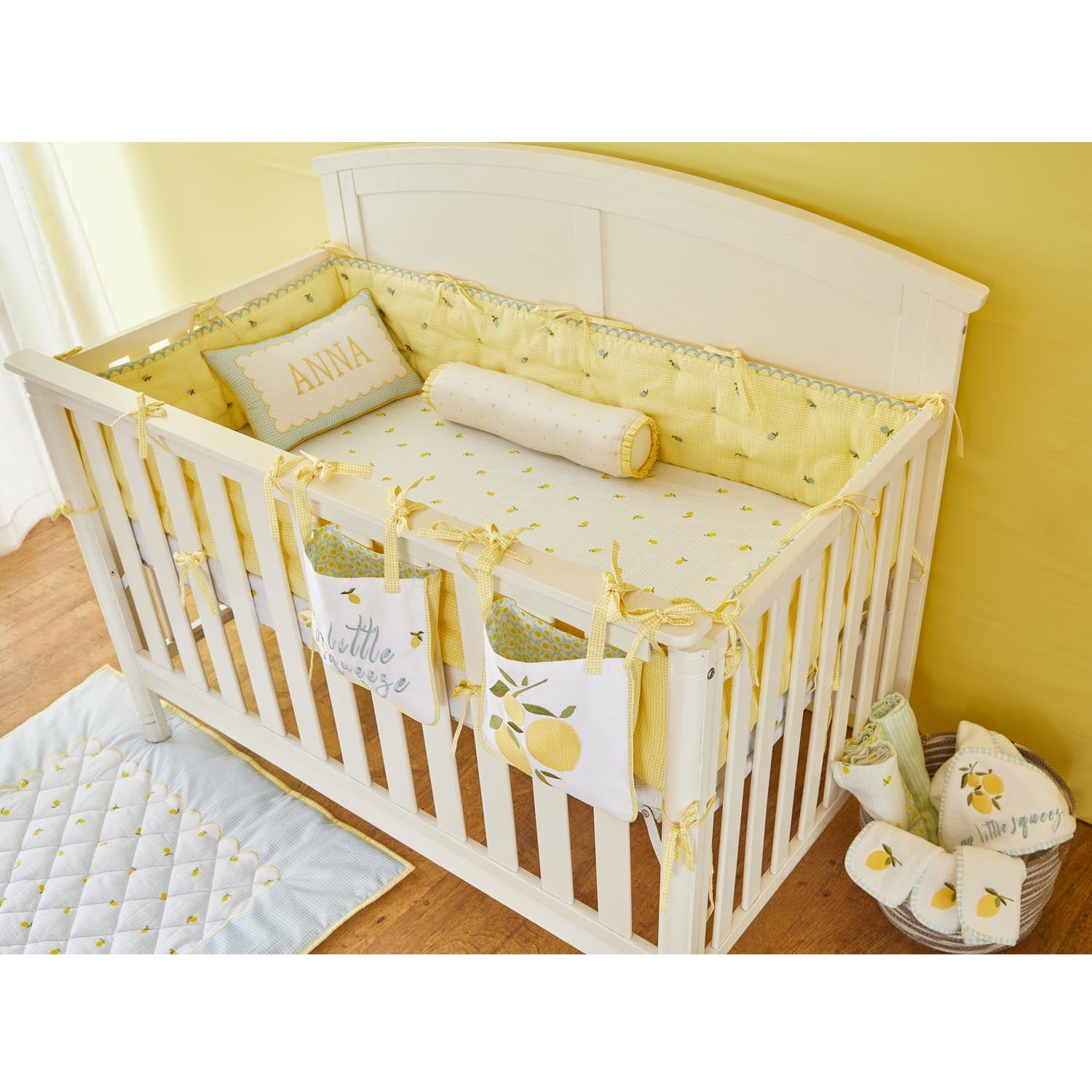 Sicily Crib Bedding Set - Set of Eight
