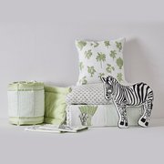 Masai Crib Bedding - Set of Seven
