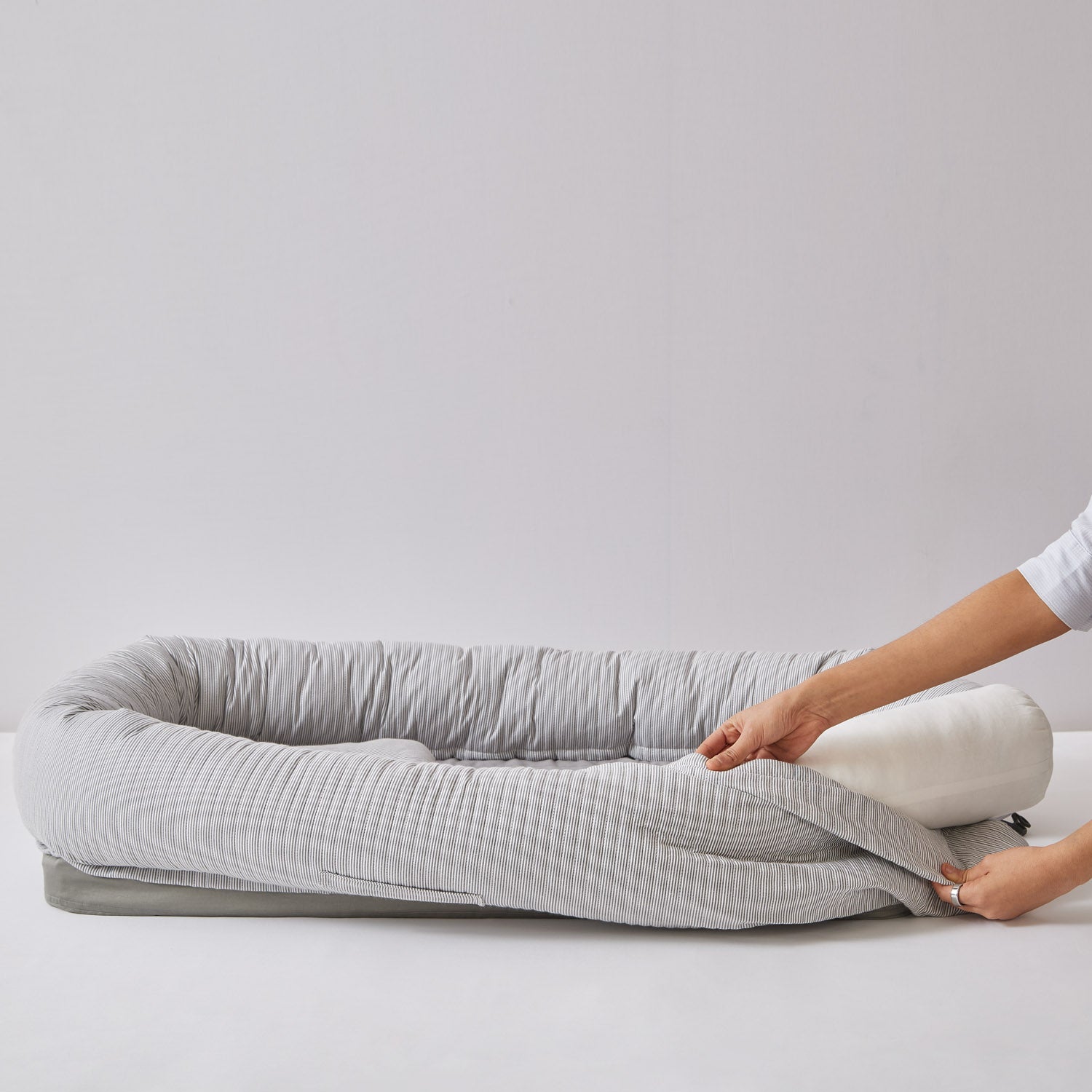 Grey Newborn Baby Nest