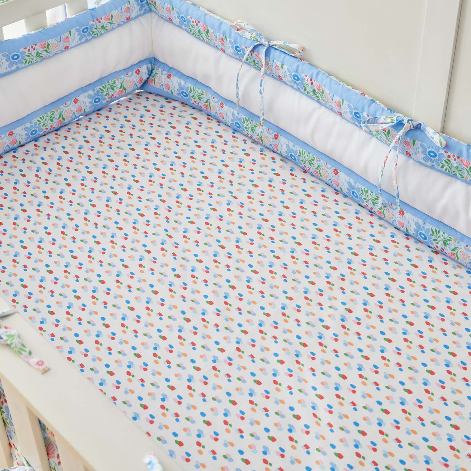 Butterfly Fitted Cot Sheet - Set of Three