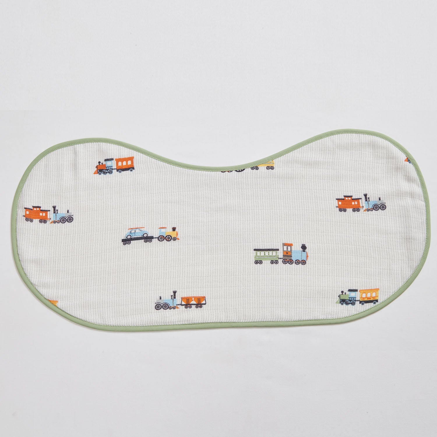 Train Burp Cloths - Set of Three