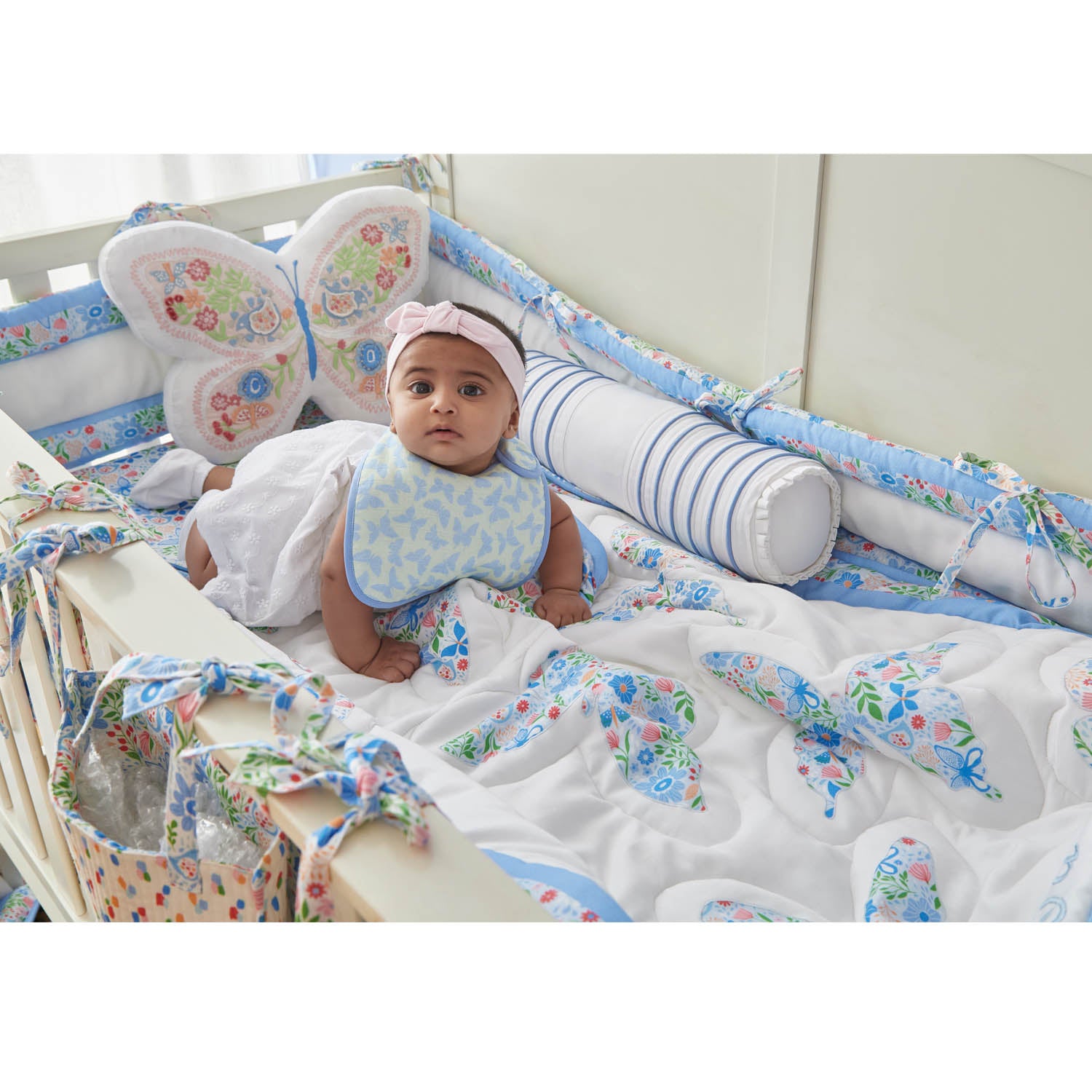 Butterfly Bibs - Set of Three