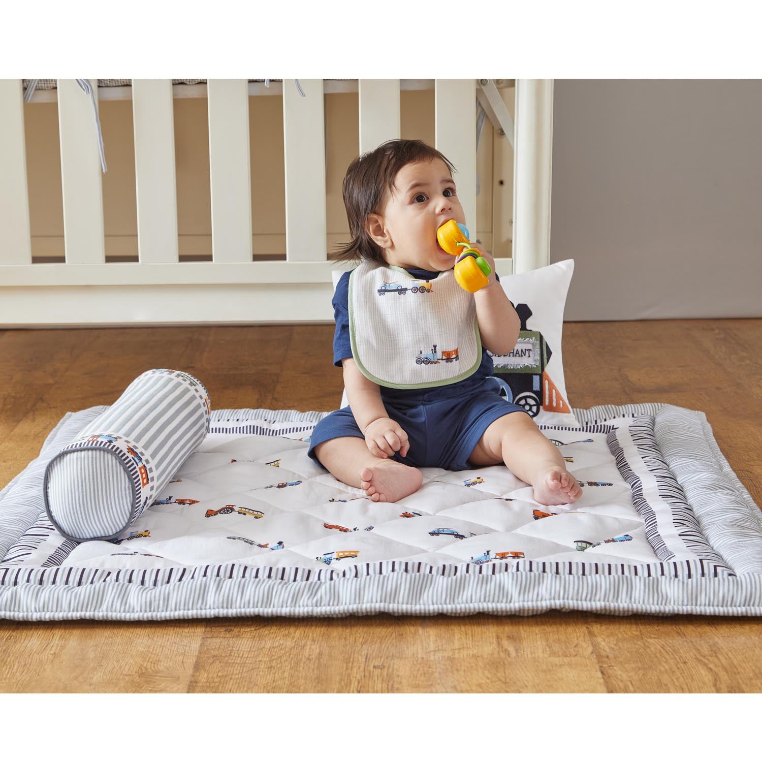 Train Bibs - Set of Three