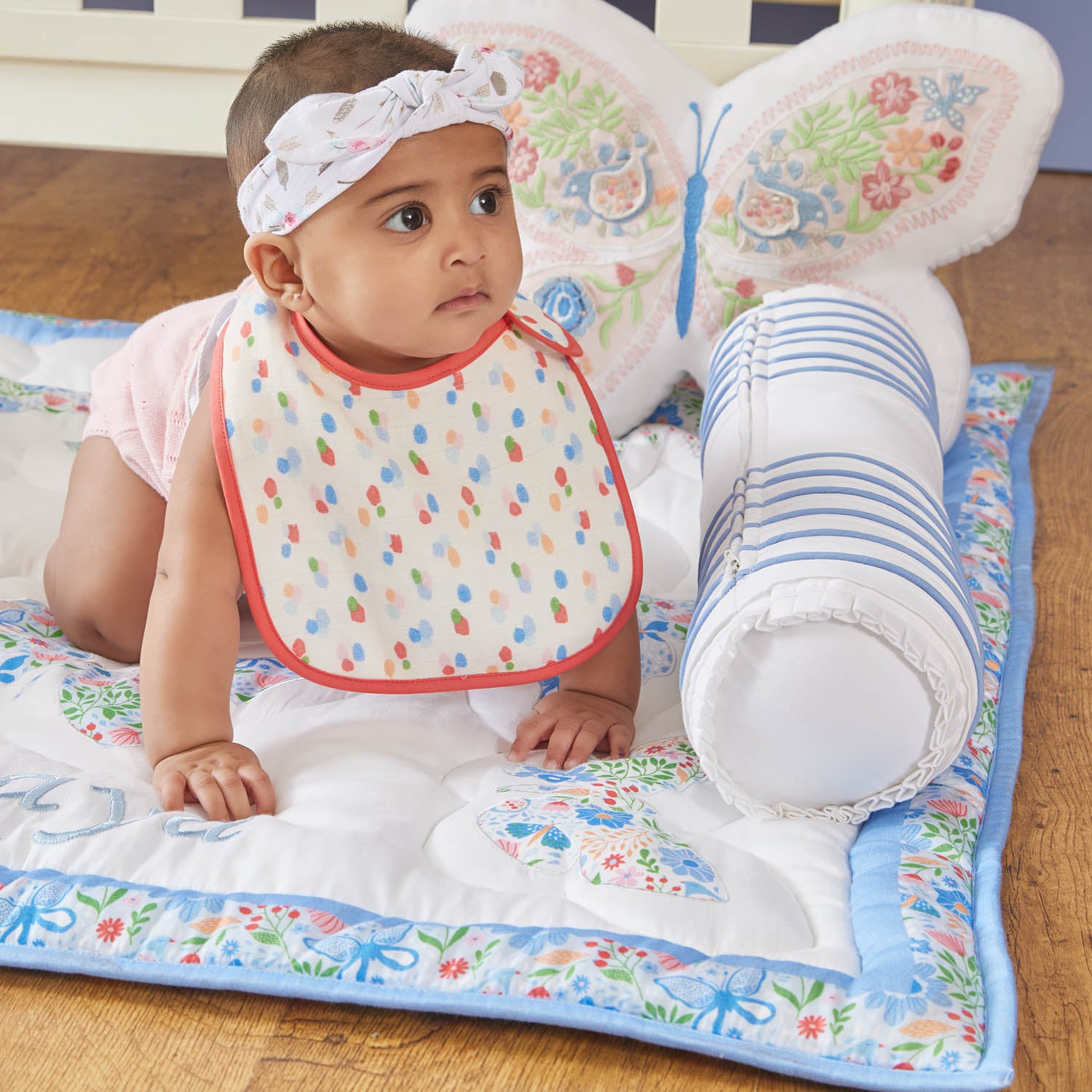 Butterfly Bibs - Set of Three