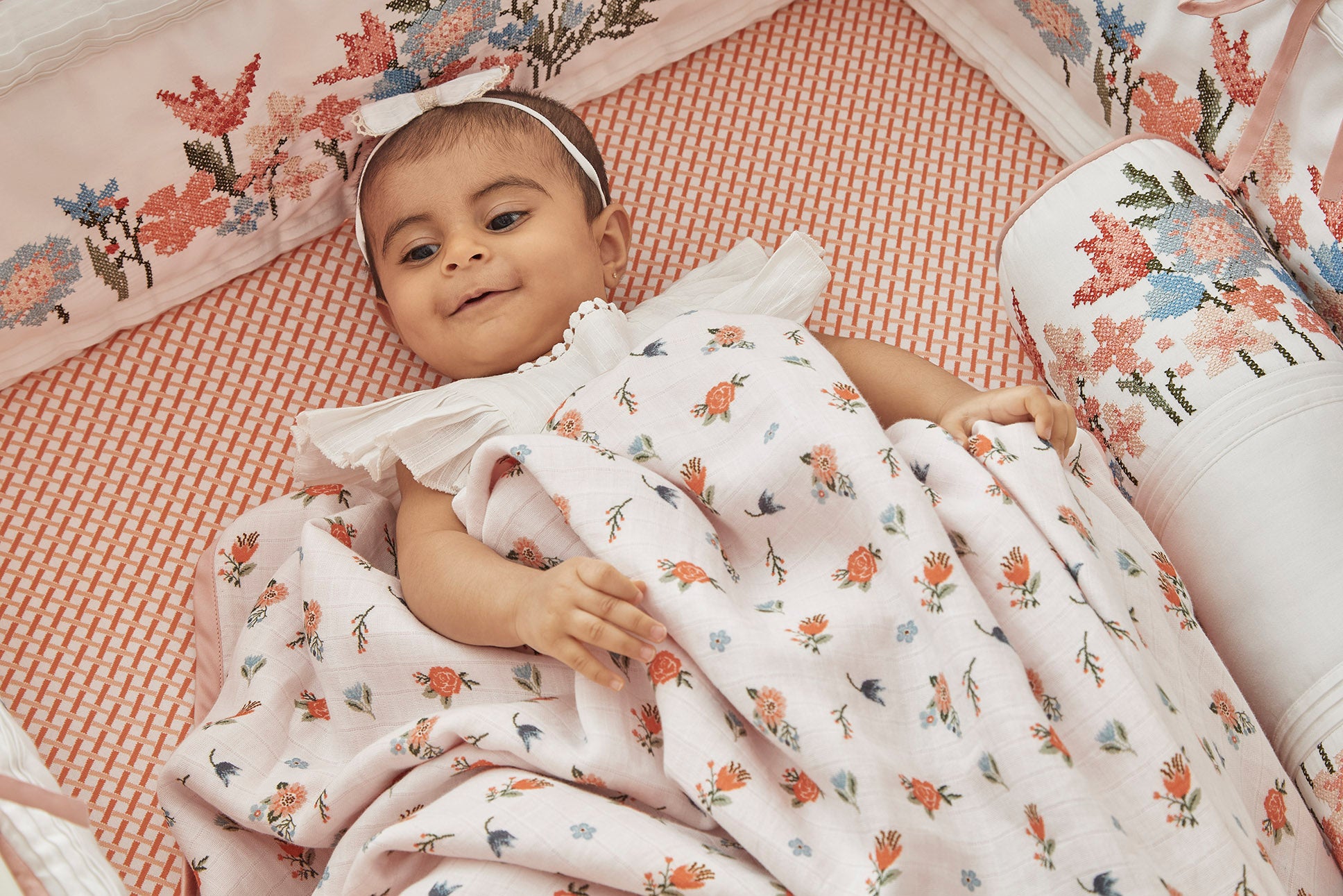 Blossom Premium Cotton Muslin Blanket