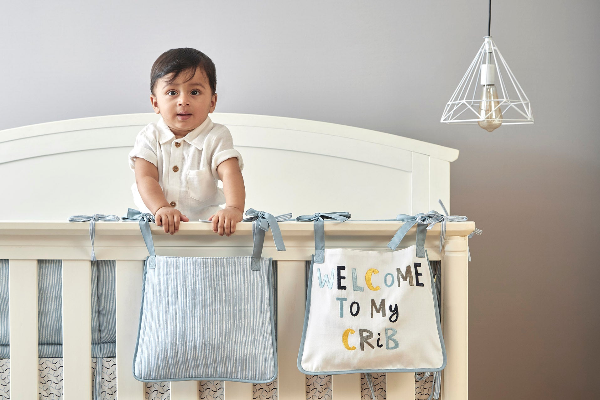 Odyssey Crib Bedding - Set of Eight