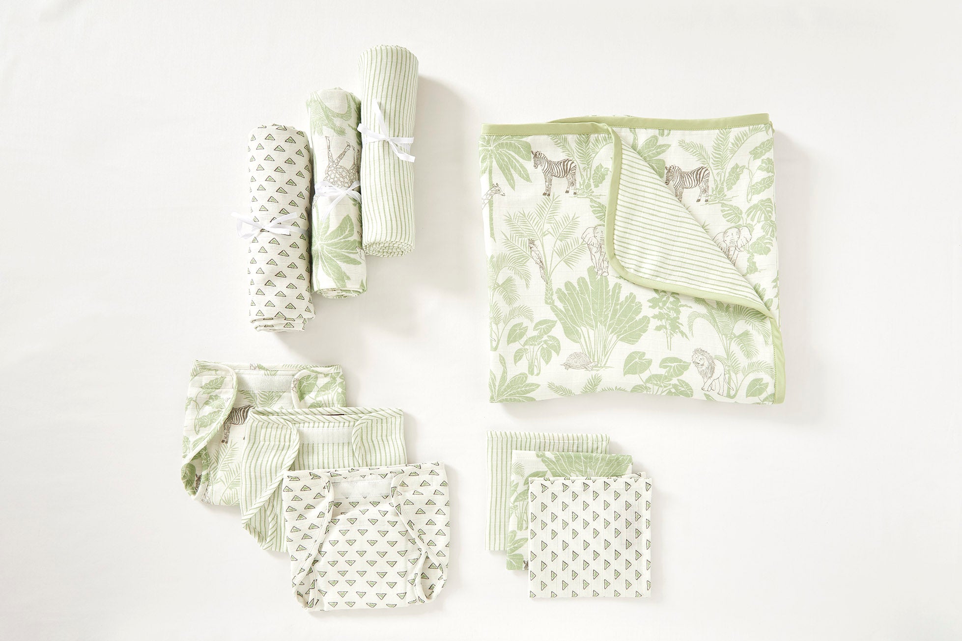 Masai Muslin Wash Cloths - Set of Six