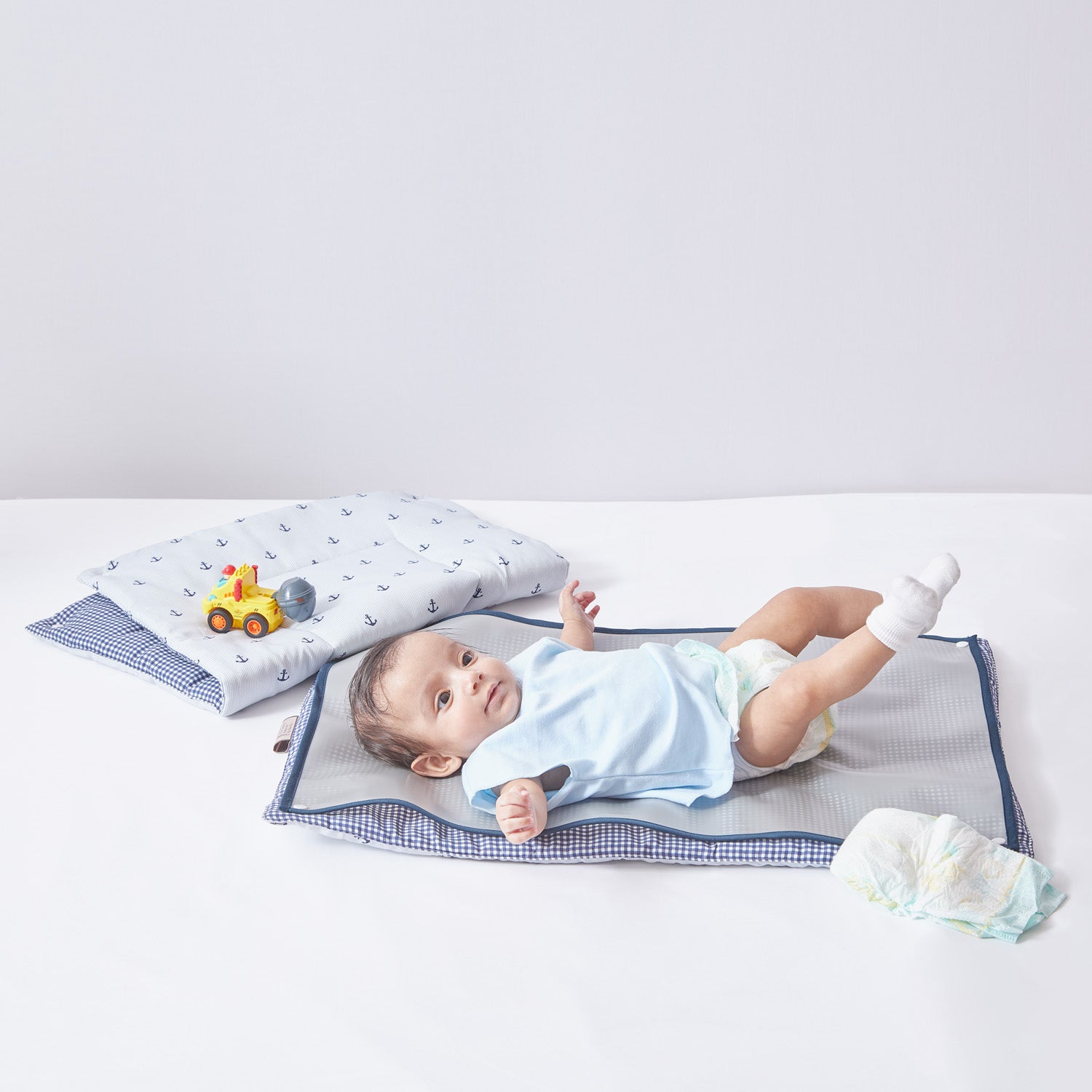 Sail Boat Diaper Changing Mat - Set of Two