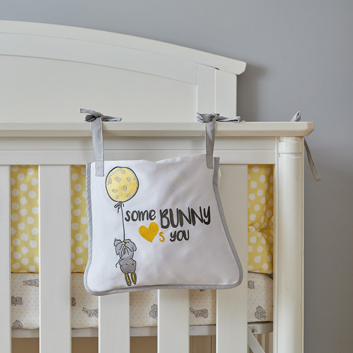 Bunny Cot Pockets - Set of Two