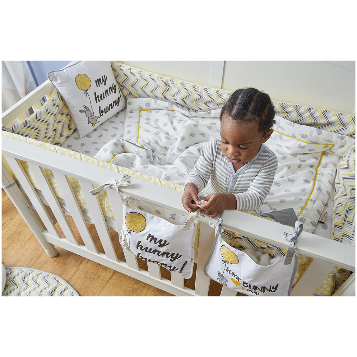 Crib Bedding Set (Set of Eight)