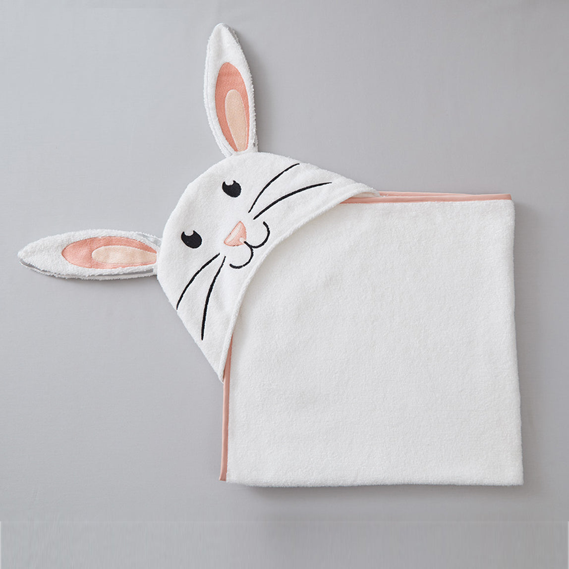 Rabbit Premium Cotton Hooded Towel