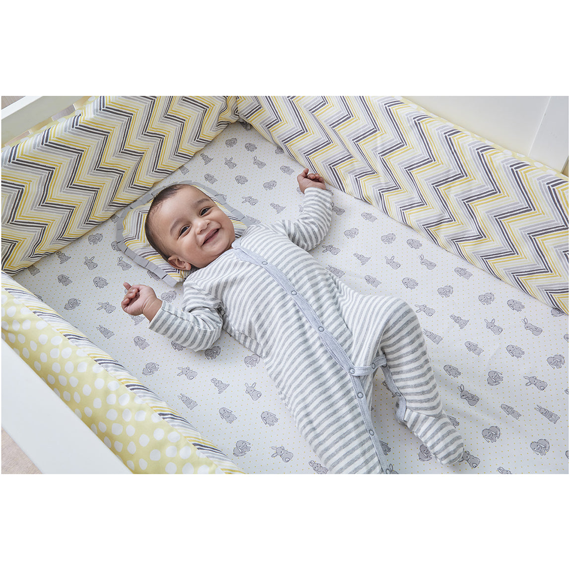 Fitted Cot Sheets (Set of Three)