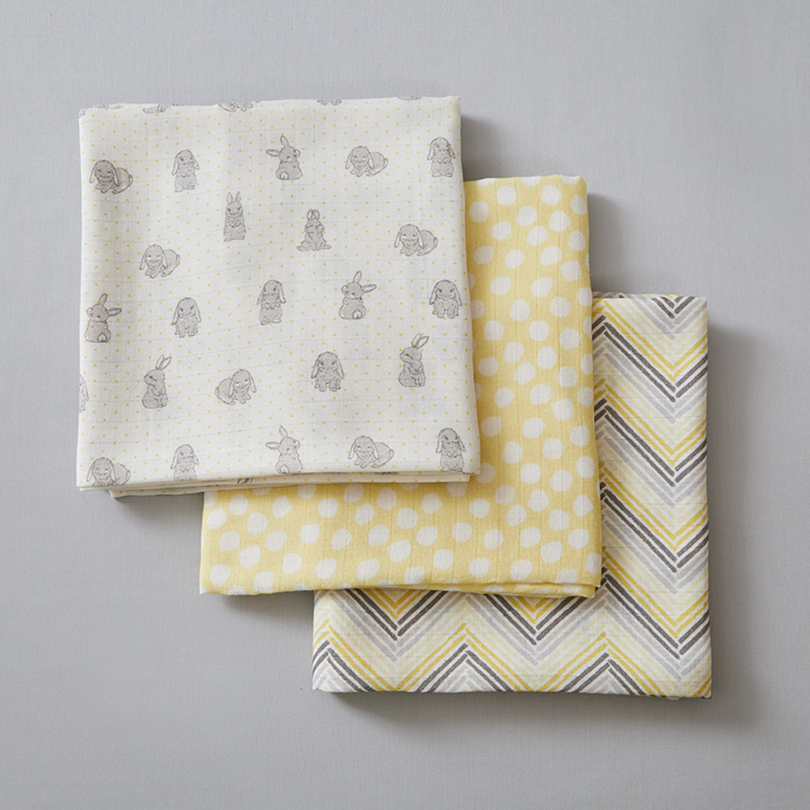 Muslin Swaddles (Set of Three)