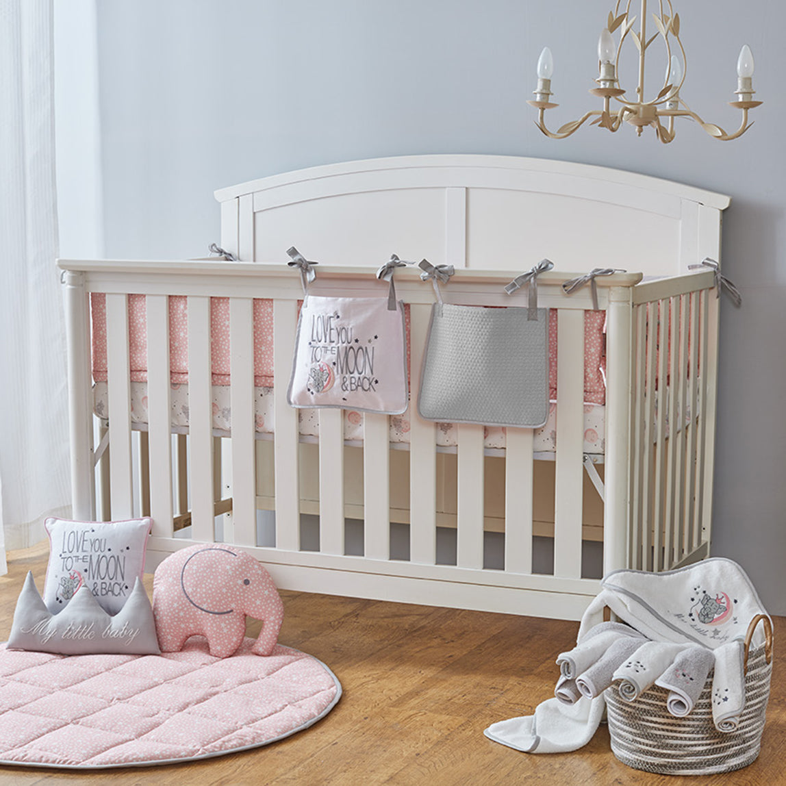 Elephant Crib Bedding - Set of Eight