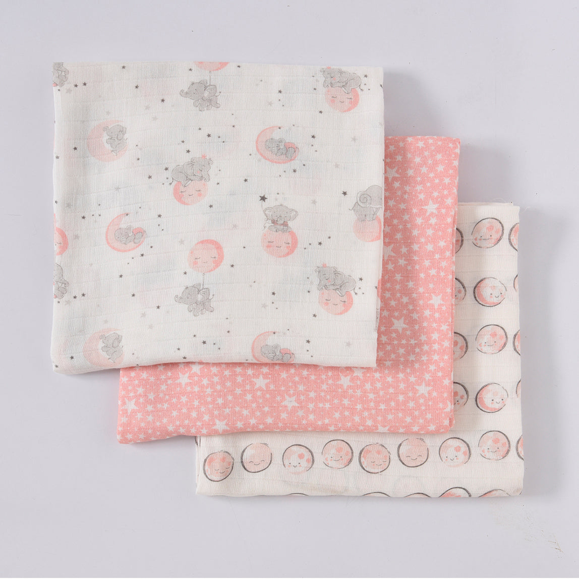 Muslin Swaddles (Set of Three)