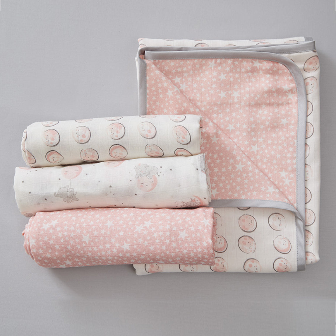 Muslin Swaddles (Set of Three)