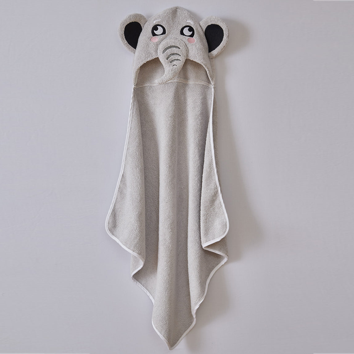 Wild Elephant Premium Cotton Hooded Towel