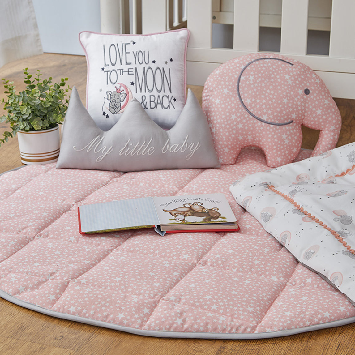 Elephant Premium Cotton Play Mat