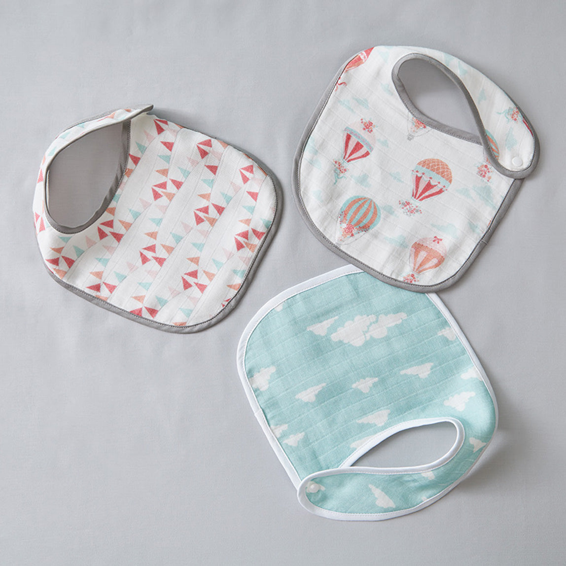 Parachute Bibs - Set of Three