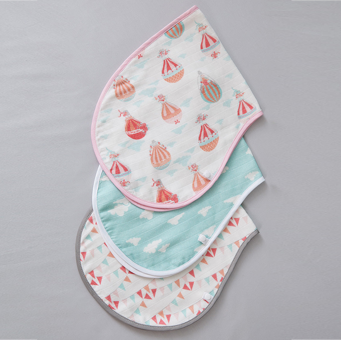 Burp Bibs (Set of Three)