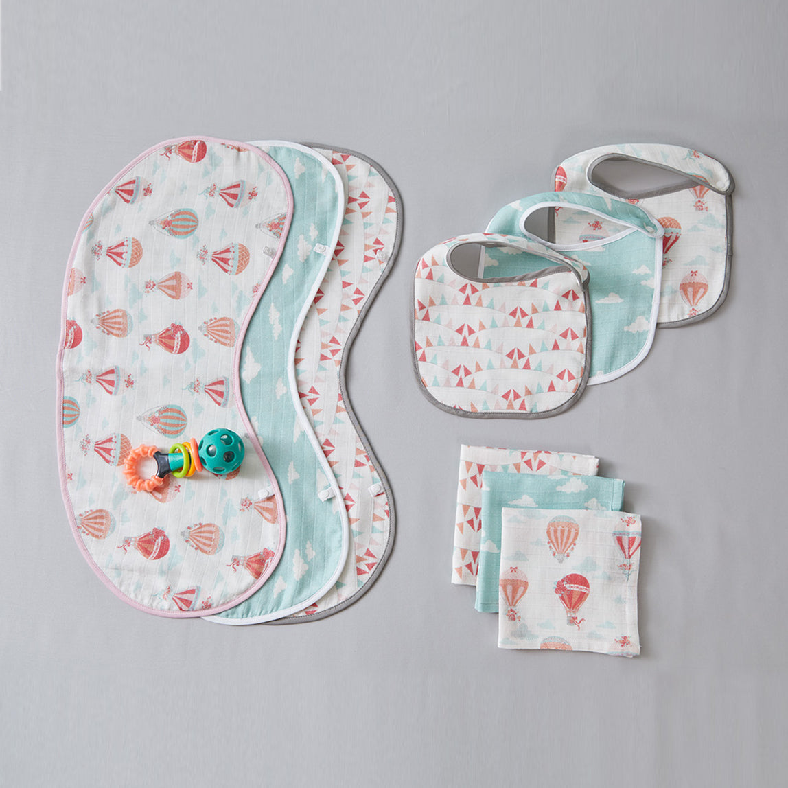 Burp Bibs (Set of Three)