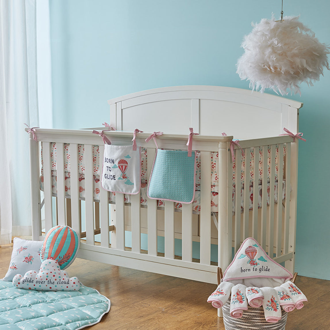 Parachute Crib Bedding - Set of Eight