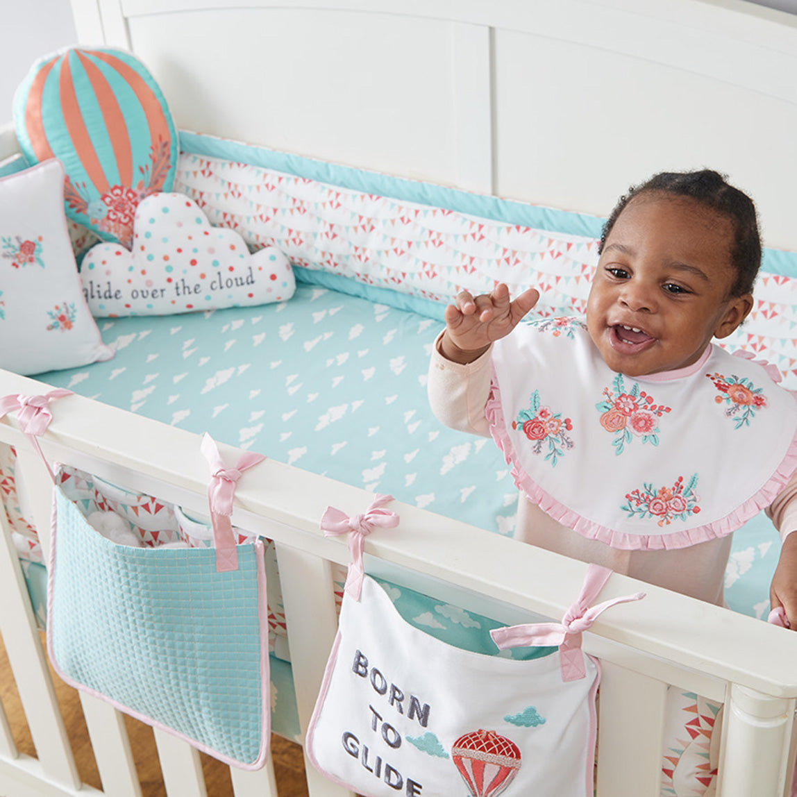Parachute Crib Bedding - Set of Eight
