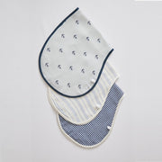 Sail Boat Burp Cloths - Set of Three