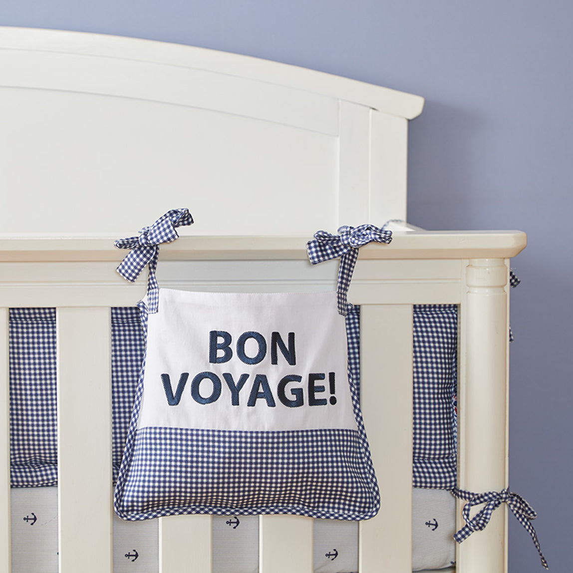 Sail Boat Cot Pockets - Set of Two