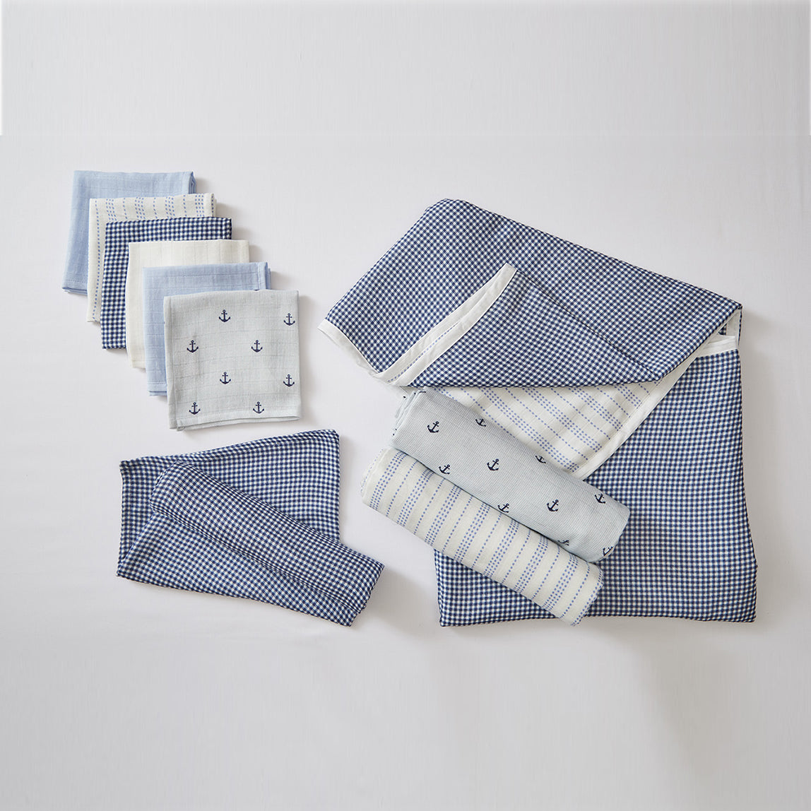 Muslin Wash Cloths (Set of Six)