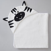 Zebra Premium Cotton Hooded Towel