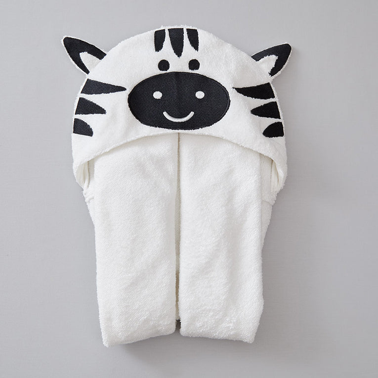 Premium Zebra Hooded Towel