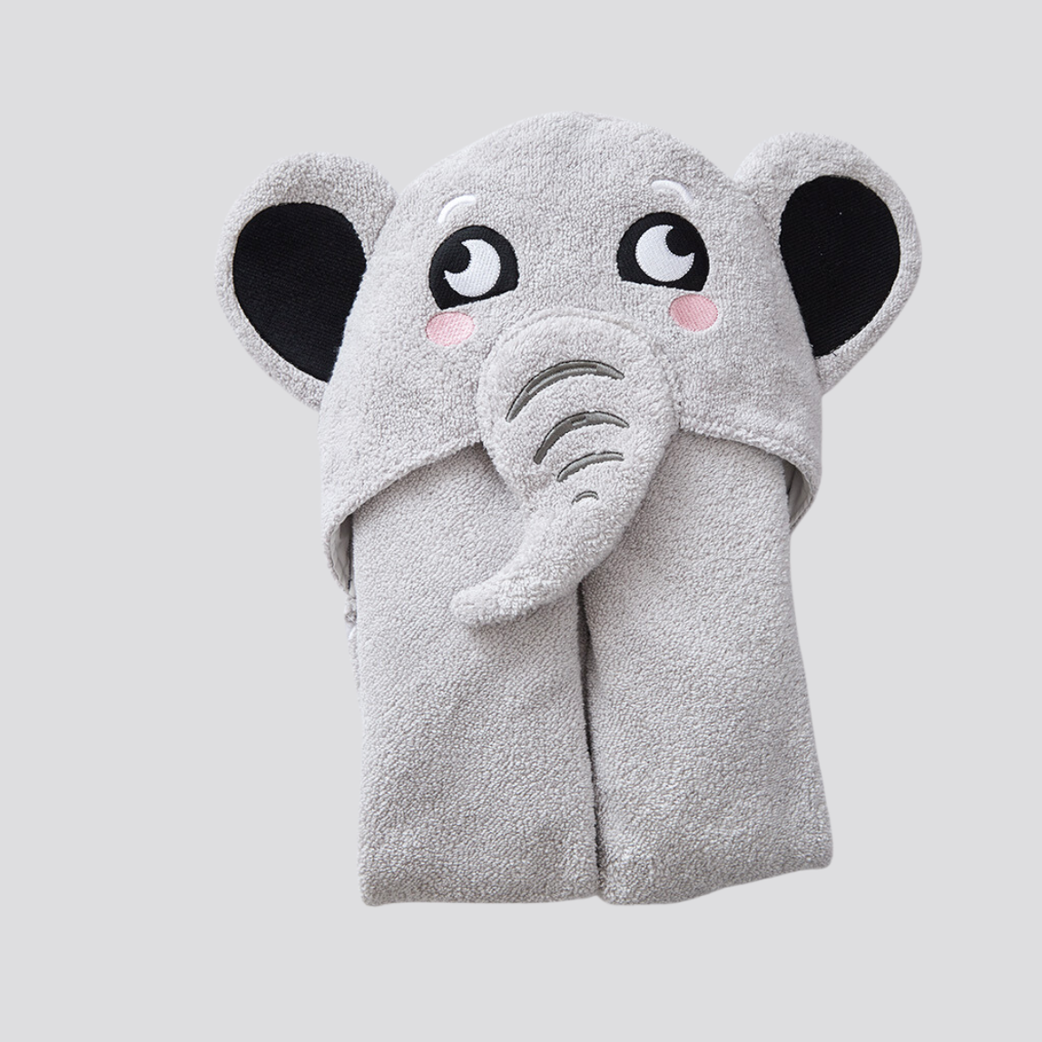 Wild Elephant Premium Cotton Hooded Towel