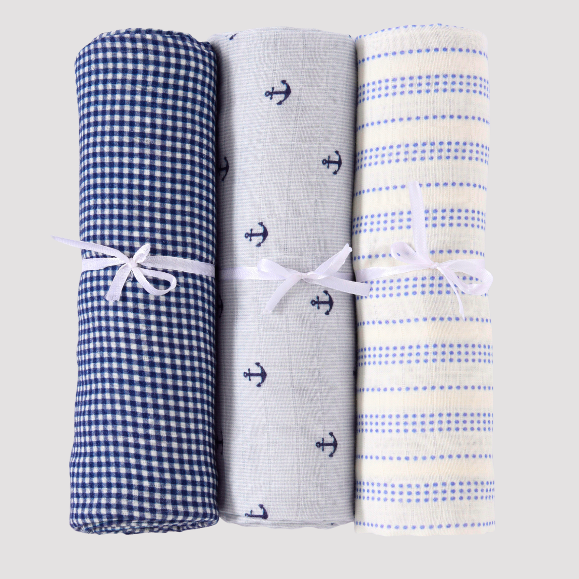 Fitted Cot Sheets (Set of Three)