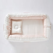 Pink Checks Newborn Baby Nest