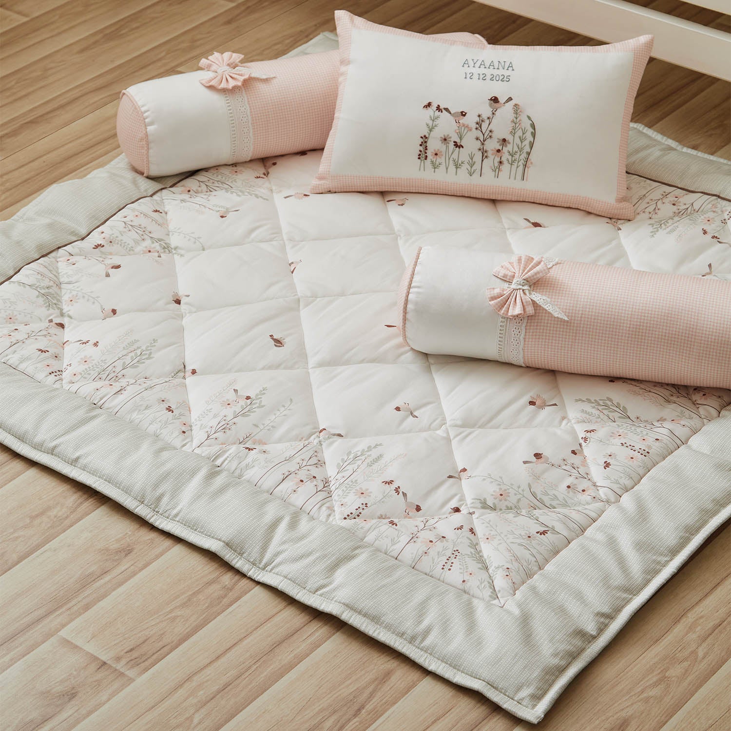 Bird Cotton Play Mat