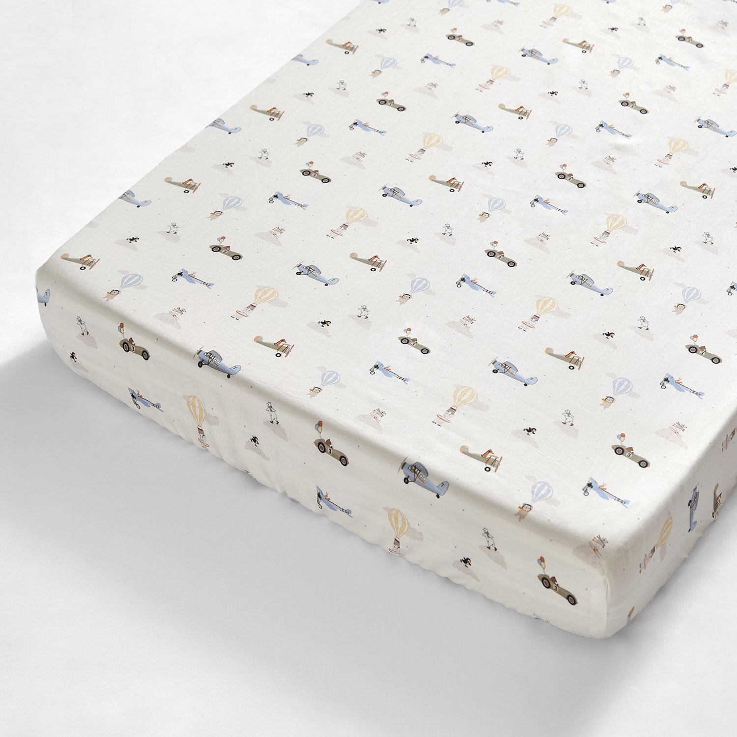 Adventure Fitted Cot Sheet - Set of Three