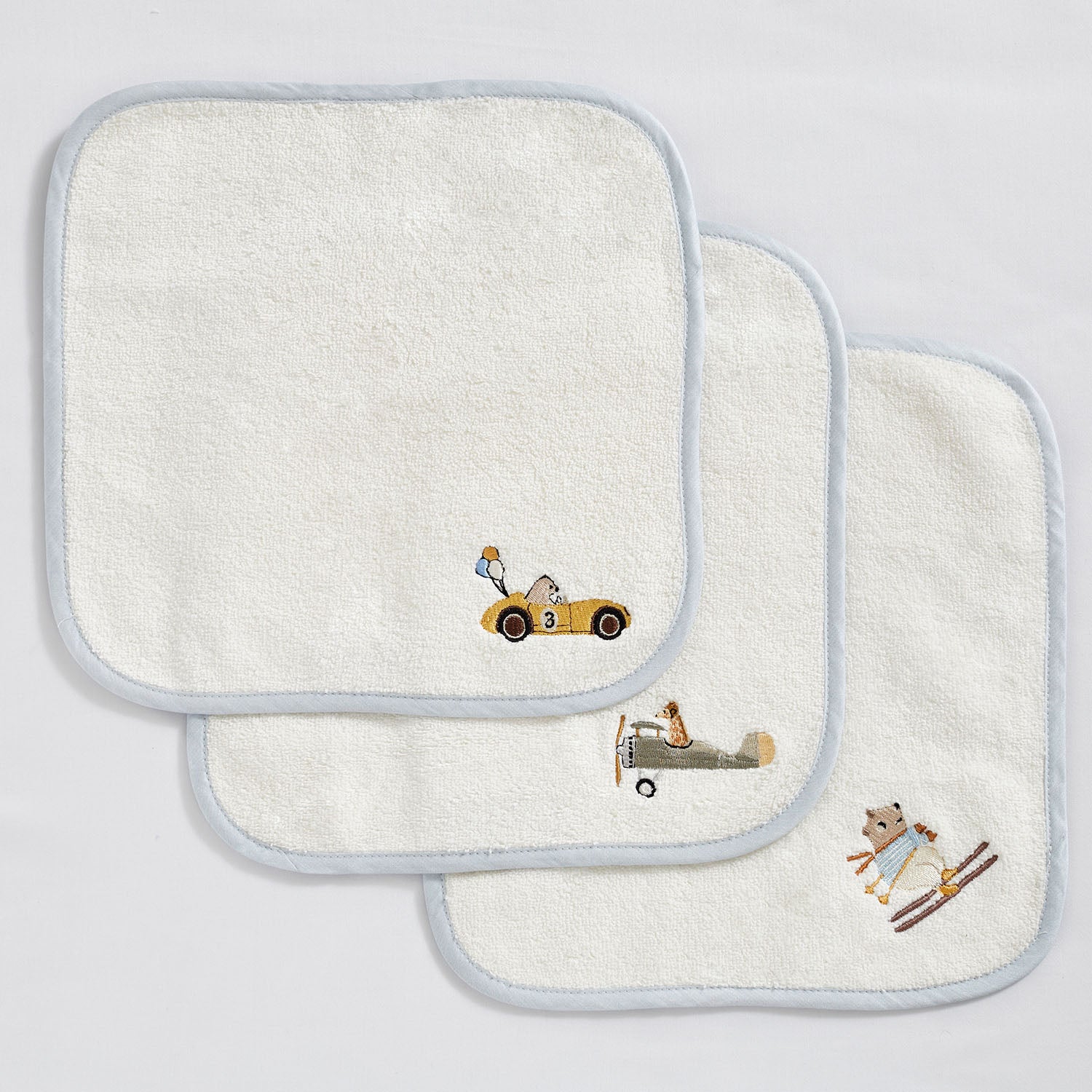Adventure Face Towel - Set of Three