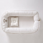 Polka Dots White Newborn Baby Nest